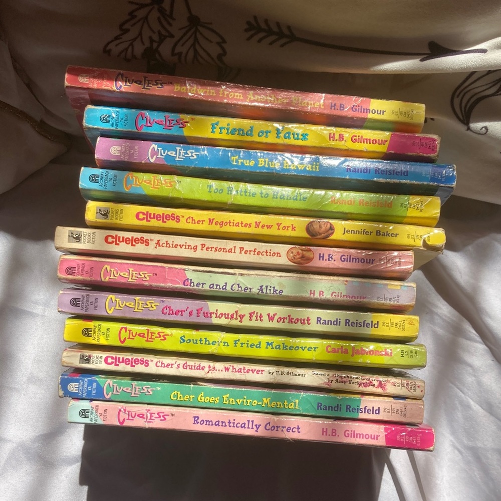 12 clueless novels based on movie and tv show